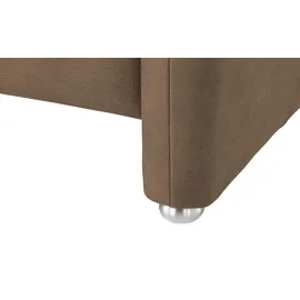 Wohnwert Einzelcouch Mikrofaser 2-Sitzer Beige