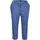 GOLDNER Sportive Caprihose Blau 19