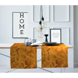APELT Tischläufer APELT "5255 HERBSTZEIT, Herbstdeko, Herbst", braun, B:48cm L:140cm, Baumwolle, Tischdecken, Digitaldruck
