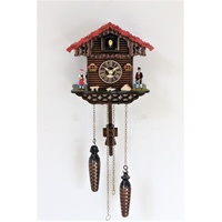 CLOCKVILLA HETTICH-UHREN Schwarzwälder Kuckucksuhr aus dem Schwarzwald Schwarzwaldhaus Quarz