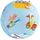 HABA Babyball Fahrzeug-Welt Blau