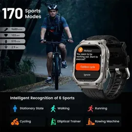 Kospet Tank M3 Smartwatch Special Edition Silver