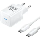 Vention TZ-FEPW0-EU-01/ USB-C 20W Kabel 1m