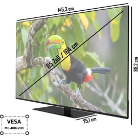 JVC LT-65VU6355 65" LED 4K UHD Smart TV