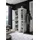 home24 Schuhschrank 120 x 200 x 34 cm hochglänzend / weiß