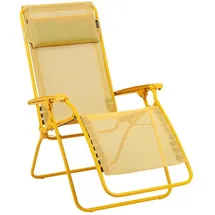 Lafuma Zero-Gravity-Relaxliege 200 x 70 x 100 cm Gelb