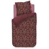 Pip Studio Tutti i Fiori Dark red 1 Bettbezug 155 x 220 cm + 1 Kissenbezug 80 x 80 cm