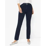RAPHAELA by BRAX Damen, Five-Pocket-Hose Style LORA dunkelblau, 46K