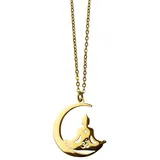 Saraswati Halskette "Buddha Moon"