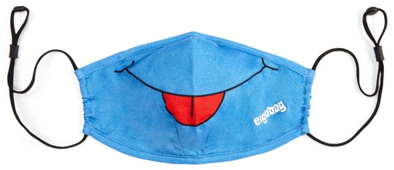 ergobag Kinder Mund-Nasen-Maske Blau