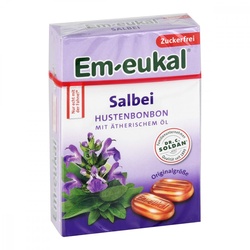 Em Eukal Bonbons Salbei zuckerfrei Box