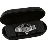 Boxy Uhrenetui Boxy für Uhren mit max. Ø 45 mm B:16 cm H:6 cm T:7 cm Schwarz
