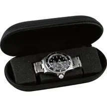 Boxy Uhrenetui Boxy für Uhren mit max. Ø 45 mm B:16 cm H:6 cm T:7 cm Schwarz