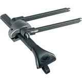 Elite FA003512003 Dach und Fahrradträger Portaruota, schwarz