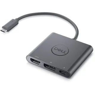 Dell USB-C-an-HDMI-/DP-Adapter mit Stromdurchführung
