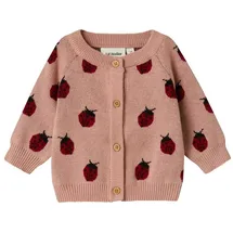 lil' atelier baby Nbflulio Knit Card Lil Atelier Cardigan "Lulio" in Rosa - 68