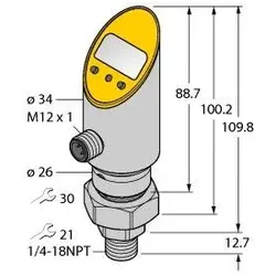 TURCK Drucksensor PS100R5032UPN8XH1141