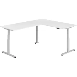 bümö Eckschreibtisch Weiß