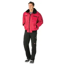 Winterjacke 0359 rot, Größe XL - rot - XL