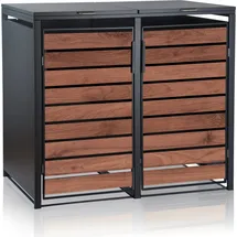 Zelsius Mülltonnenbox 132 x 80 x 117 cm anthrazit