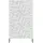 vidaXL Sichtschutz 180 cm grau Stahl