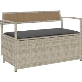 vidaXL Gartenbank 55 x 74 x 0 cm Grau