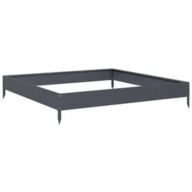 vidaXL Hochbeet 100 x 100 x 18,5 cm Anthrazit
