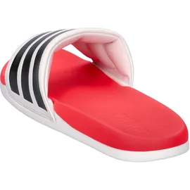 adidas Adilette Comfort 2.0 Schwarz/Weiß/Rot 40 2/3