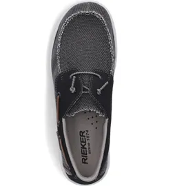 Rieker Mokassins Herren Schwarz 41