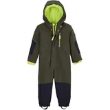KILLTEC first instinct by killtec Kinder Overall FIOW 10 MNS SFTSHLL ONPC, dunkeloliv, 122, 42121-000