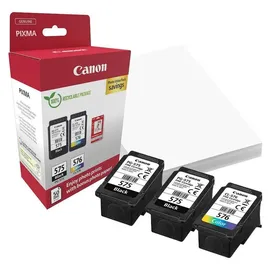 Canon PG-575 schwarz + CL-576 CMY 5438C004
