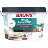 BAUFIX Maler-Raumweiß weiss matt, 5 Liter, Weiße Wandfarbe