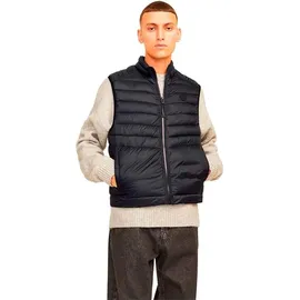 JACK & JONES Sprint Weste Black / Detail Solid XL