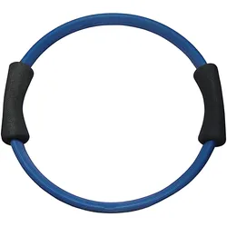 Best Sporting Pilates Power Toning-Ring 37cm in blau I Widerstand Mittel I Fitnessring mit Schaumstoffgriffen I Trainiert besonders die Brust-, Arm-, Bein- und Bauchmuskeln I Inkl. Übungsanleitung