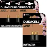 4x 2er Blister DURACELL Batterie 12V A23 23A LR23A MN21 V23GA Frisch Neu MN 21