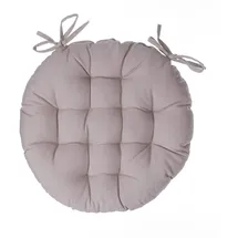 Atmosphera Sitzauflage rund 38 x 38 cm Beige