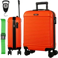 Nowi NOWI® Las Palmas Koffer Klein: 55x40x20cm, Zahlenschloss Doppelrollen