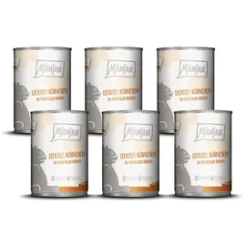 MjAMjAM Premium Nassfutter für Katzen leckeres Hühnchen an fruchtigen Birnen 6 x 400 g