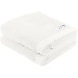 Tom Tailor Color Bath Handtuch 50 x 100 cm crisp white 2 St.