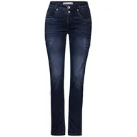 STREET ONE Jeans in blue black wash | Gr.: