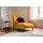 Home Affaire Loveseat HOME AFFAIRE "Amiens Sessel Loungesessel", gelb (senf), B:93cm H:94cm T:144cm, Struktur fein (100% Polyester);Samtoptik (100% Polyester), Sessel, mit wunderschöner Knopfheftung im Rücken