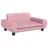 vidaXL Hundekorb 70 x 45 x 33 cm rosa