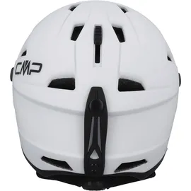 CMP WJ-2 Kids Ski Helmet With Visor bianco-silver (24XS) S