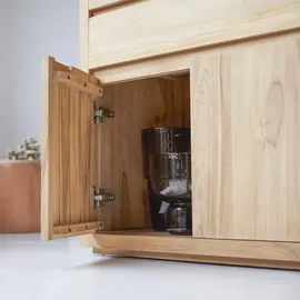 Tikamoon Highboard 80 cm Braun