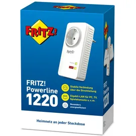 AVM FRITZ!Powerline 1220E 1200 Mbps 1 Adapter 20002736