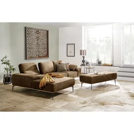 W.Schillig Polsterhocker run 150 x 46 x 60 cm Braun