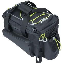 XLC, BASIL Gepäckträger-Tasche Miles XL Pro, schwarz lime