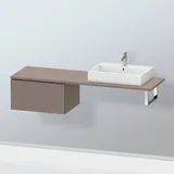 Duravit Waschtischunterschrank 1 Auszug 72 x 40 x 54,7 cm Grau