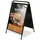 Showdown Kundenstopper Elegant 70x100cm sw