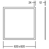 lampenwelt.de BRUMBERG Ailis LED-Panel Mikroprisma 3000K DALI